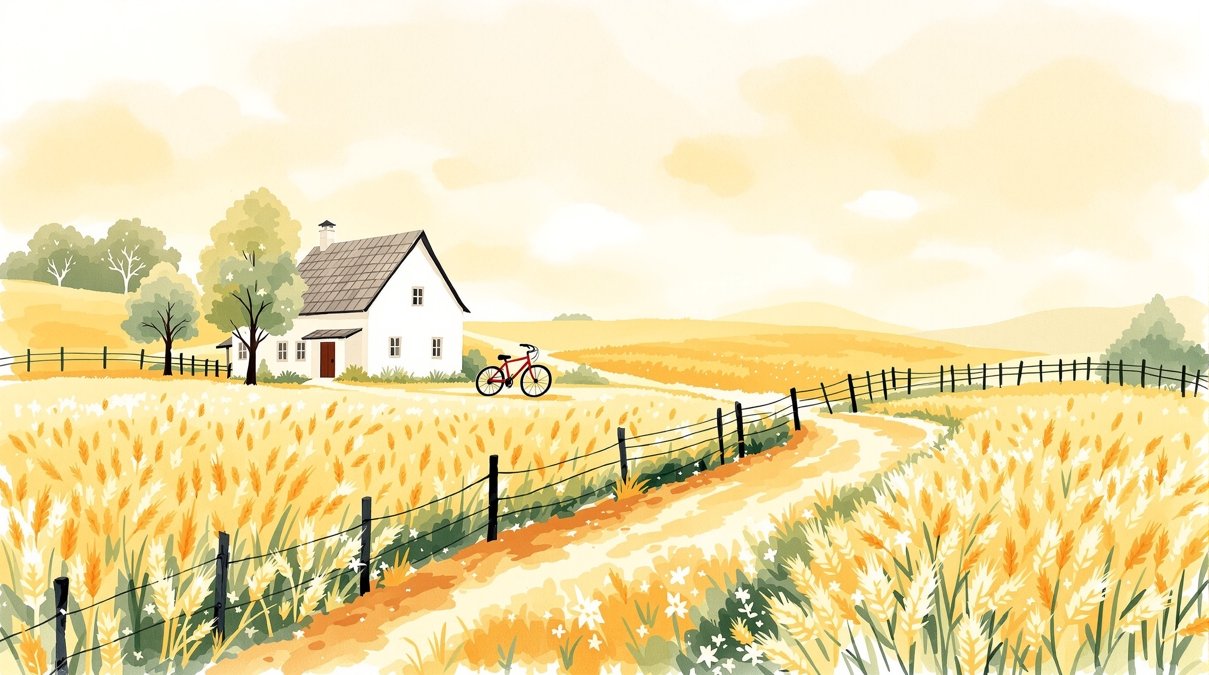 田园剧频道插画